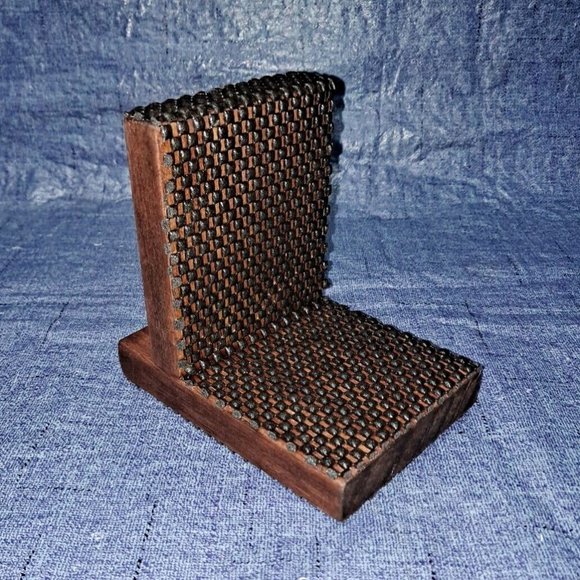 "New" Handmade Wood Desk/Tabletop Holder for Any Cell Phone Video Chat / Bedside - Picture 2 of 12